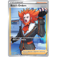 Boss's Orders 24/30 SWSH Lost Origin Trainer Gallery Full Art Holo Rare Pokemon Card NEAR MINT 