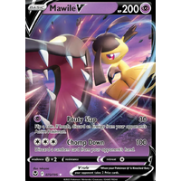 Mawile V 70/195 SWSH Silver Tempest Holo Ultra Rare Pokemon Card NEAR MINT TCG