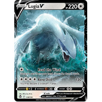 Lugia V 138/195 SWSH Silver Tempest Holo Ultra Rare Pokemon Card NEAR MINT TCG