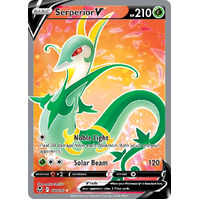 Serperior V 170/195 SWSH Silver Tempest Holo Full Art Ultra Rare Pokemon Card NEAR MINT TCG