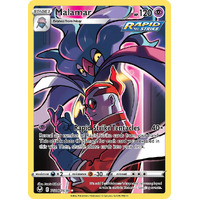 Malamar 6/30 SWSH Silver Tempest Trainer Gallery Full Art Holo Rare Pokemon Card NEAR MINT 