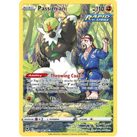 Passimian 8/30 SWSH Silver Tempest Trainer Gallery Full Art Holo Rare Pokemon Card NEAR MINT 