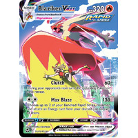 Blaziken VMAX 15/30 SWSH Silver Tempest Trainer Gallery Full Art Holo Rare Pokemon Card NEAR MINT 
