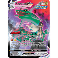 Rayquaza VMAX 20/30 SWSH Silver Tempest Trainer Gallery Full Art Holo Rare Pokemon Card NEAR MINT 