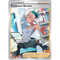 Professor Burnet 26/30 SWSH Silver Tempest Trainer Gallery Full Art Holo Rare Pokemon Card NEAR MINT 