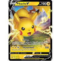 Pikachu V 43/185 Vivid Voltage Holo Ultra Rare Pokemon Card NEAR MINT TCG
