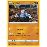 Drilbur 91/185 Vivid Voltage Common Pokemon Card NEAR MINT TCG