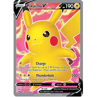 Pikachu V 170/185 Vivid Voltage Full Art Holo Ultra Rare Pokemon Card NEAR MINT TCG