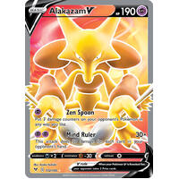 Alakazam V 172/185 Vivid Voltage Full Art Holo Ultra Rare Pokemon Card NEAR MINT TCG