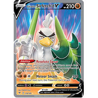 Galarian Sirfetch'd V 174/185 Vivid Voltage Full Art Holo Ultra Rare Pokemon Card NEAR MINT TCG