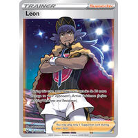 Leon 182/185 Vivid Voltage Full Art Holo Ultra Rare Pokemon Card NEAR MINT TCG