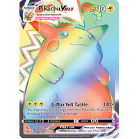 Pikachu VMAX 188/185 Vivid Voltage Rainbow Rare Pokemon Card NEAR MINT TCG