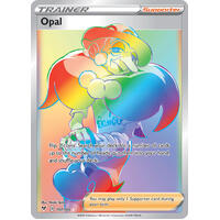 Opal 197/185 Vivid Voltage Rainbow Rare Pokemon Card NEAR MINT TCG
