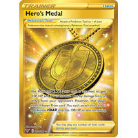 Hero's Medal 201/185 Vivid Voltage Secret Rare Pokemon Card NEAR MINT TCG