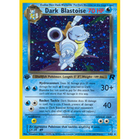 Dark Blastoise 3/82 Team Rocket 1st Edition Holo Rare Pokemon Card NEAR MINT TCG