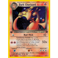 Dark Charizard 4/82 Team Rocket 1st Edition Holo Rare Pokemon Card NEAR MINT TCG