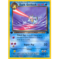 Dark Golduck 37/82 Team Rocket 1st Edition Uncommon Pokemon Card NEAR MINT TCG