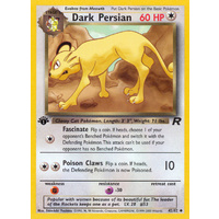 Dark Persian 42/82 Team Rocket 1st Edition Uncommon Pokemon Card NEAR MINT TCG