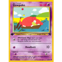 Slowpoke 67/82 Team Rocket 1st Edition Common Pokemon Card NEAR MINT TCG
