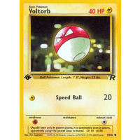 Voltorb 69/82 Team Rocket 1st Edition Common Pokemon Card NEAR MINT TCG