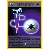 Full Heal Energy 81/82 Team Rocket 1st Edition Uncommon Pokemon Card NEAR MINT TCG