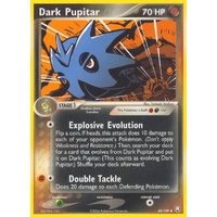 Dark Pupitar 40/109 EX Team Rocket Returns Uncommon Pokemon Card NEAR MINT TCG