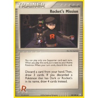 Rocket's Mission 88/109 EX Team Rocket Returns Uncommon Trainer Pokemon Card NEAR MINT TCG
