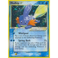 Mudkip Gold Star 107/109 EX Team Rocket Returns Holo Ultra Rare Pokemon Card NEAR MINT TCG