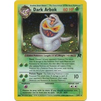 LIGHTLY PLAYED Dark Arbok 2/82 Team Rocket Unlimited Holo Rare Pokemon Card NEAR MINT TCG