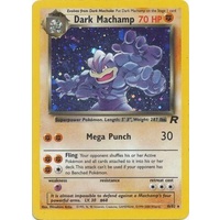 Dark Machamp 10/82 Team Rocket Unlimited Holo Rare Pokemon Card NEAR MINT TCG