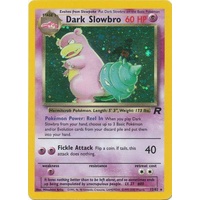 Dark Slowbro 12/82 Team Rocket Unlimited Holo Rare Pokemon Card NEAR MINT TCG