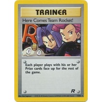 Here Comes Team Rocket 15/82 Team Rocket Unlimited Holo Rare Pokemon Card NEAR MINT TCG