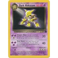 Dark Alakazam 18/82 Team Rocket Unlimited Rare Pokemon Card NEAR MINT TCG