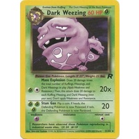 Dark Wheezing 31/82 Team Rocket Unlimited Rare Pokemon Card NEAR MINT TCG