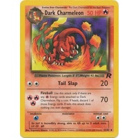 Dark Charmeleon 32/82 Team Rocket Unlimited Uncommon Pokemon Card NEAR MINT TCG