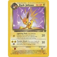 Dark Jolteon 38/82 Team Rocket Unlimited Uncommon Pokemon Card NEAR MINT TCG