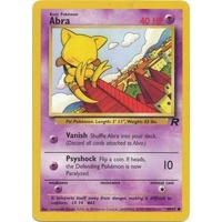 Abra 49/82 Team Rocket Unlimited Common Pokemon Card NEAR MINT TCG