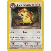 Dark Raticate 51/82 Team Rocket Unlimited Common Pokemon Card NEAR MINT TCG