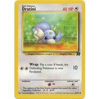 Dratini 53/82 Team Rocket Unlimited Common Pokemon Card NEAR MINT TCG