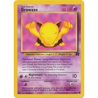 Drowzee 54/82 Team Rocket Unlimited Common Pokemon Card NEAR MINT TCG