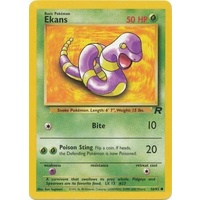 Ekans 56/82 Team Rocket Unlimited Common Pokemon Card NEAR MINT TCG