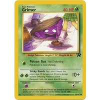 Grimer 57/82 Team Rocket Unlimited Common Pokemon Card NEAR MINT TCG