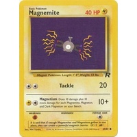 Magnemite 60/82 Team Rocket Unlimited Common Pokemon Card NEAR MINT TCG