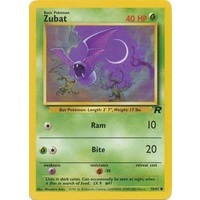 Zubat 70/82 Team Rocket Unlimited Common Pokemon Card NEAR MINT TCG