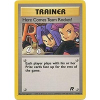 Here Comes Team Rocket 71/82 Team Rocket Unlimited Rare Trainer Pokemon Card NEAR MINT TCG