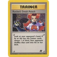 Rocket's Sneak Attack 72/82 Team Rocket Unlimited Rare Trainer Pokemon Card NEAR MINT TCG