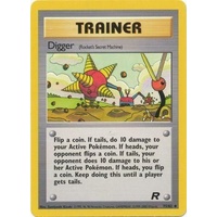 Digger 75/82 Team Rocket Unlimited Uncommon Trainer Pokemon Card NEAR MINT TCG