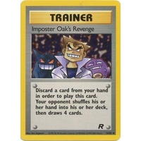 Imposter Oak's Revenge 76/82 Team Rocket Unlimited Uncommon Trainer Pokemon Card NEAR MINT TCG