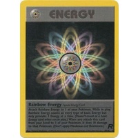 Rainbow Energy 80/82 Team Rocket Unlimited Rare Pokemon Card NEAR MINT TCG