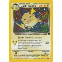 Dark Raichu 83/82 Team Rocket Unlimited Holo Secret Rare Pokemon Card NEAR MINT TCG